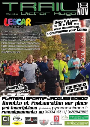 Affiche du trail 2018