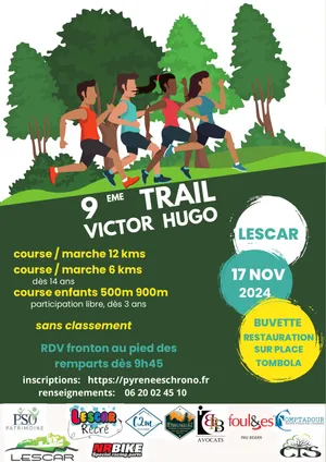 Affiche du trail 2024